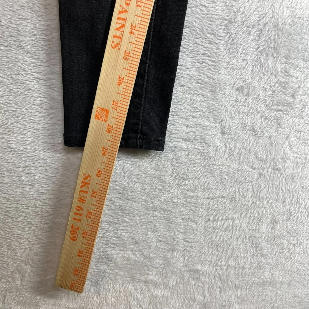 Levi's 720 High Rise Super Skinny Jeans Women's Black‎ Denim Stretch - 27X28.5